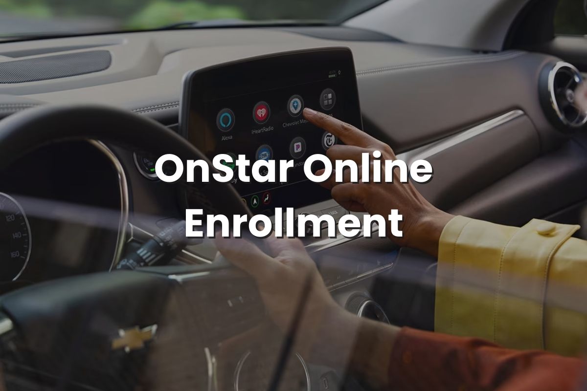 Onstar Online Enrollment Guide